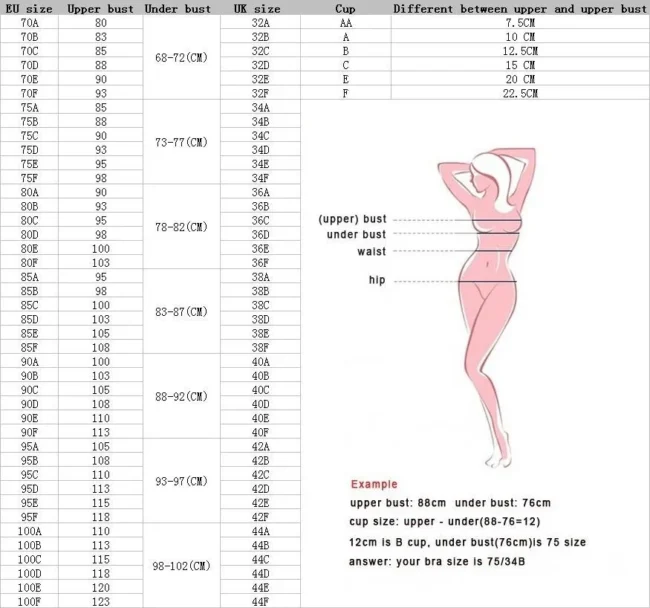 Bra Wire Free Intimate Lingerie Adjustable Push Up - Image 11