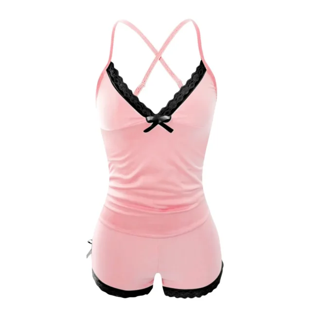 Women’s Lace Lingerie Bra &Amp; Panty Set - Wireless Push-Up - Image 15