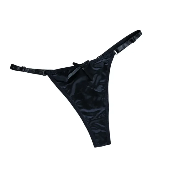 Women'S Satin Soft Thong Low Waist Comfortable Female Underwear - Image 17