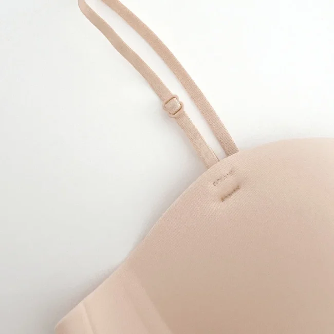 Front Closure Strapless Bra For Women Seamless Push Up Brassiere - Image 23