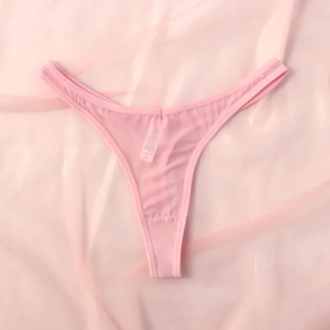 Seamless Thongs For Women Tiny Tangas Lingerie Translucent - Image 6