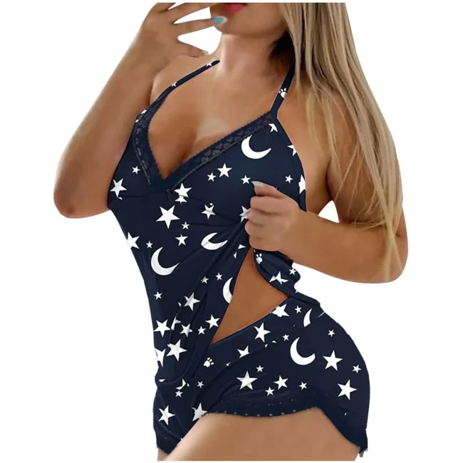 Women’s Lace Lingerie Bra &Amp; Panty Set - Wireless Push-Up - Image 5