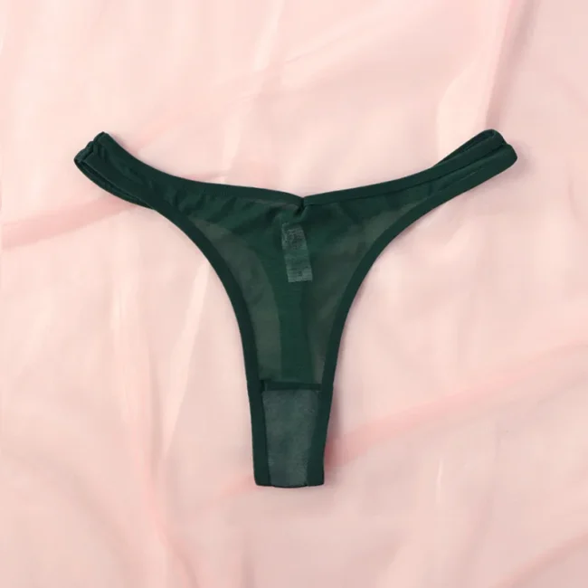 Seamless Thongs For Women Tiny Tangas Lingerie Translucent - Image 24