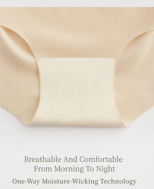 Women'S Panties Seamless Mid Waist Breathable Moisture Wicking! - Image 19