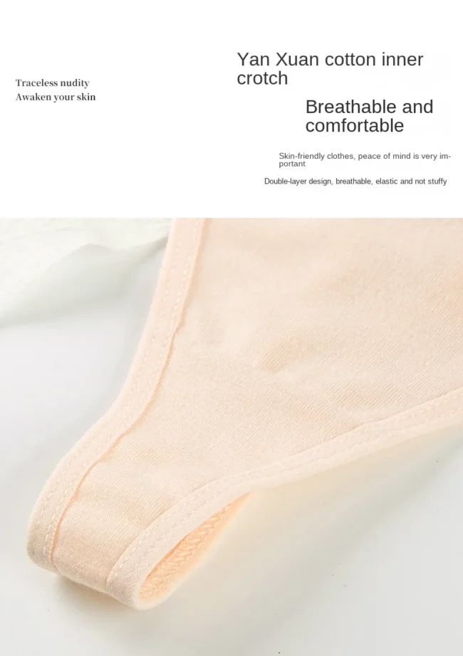 4Pcs Women'S Cotton Thong Underwear - Image 9