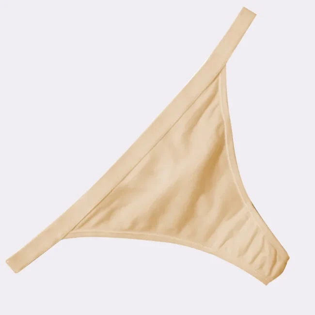 4Pcs Women'S Cotton Thong Underwear - Image 2