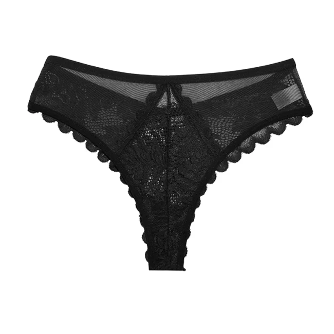 Lace Thong Underwear Low-Waist Panties Comfortable Lingerie - Image 8
