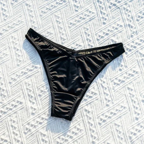 Women's Thong Underwear Transparent Mesh Low Rise Female Panties