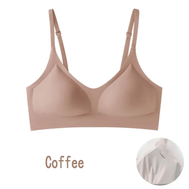 Women'S Bra, Seamless, Thin Semi-Fixed Cup, Beautiful Back Bra - Image 9