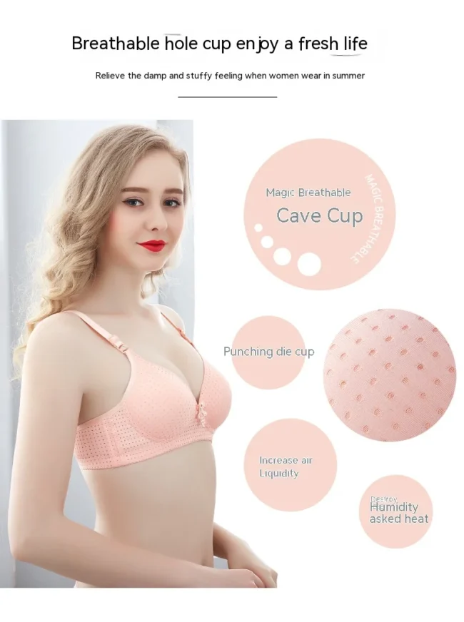 Women'S Bra Large Size Without Steel Ring - Image 11