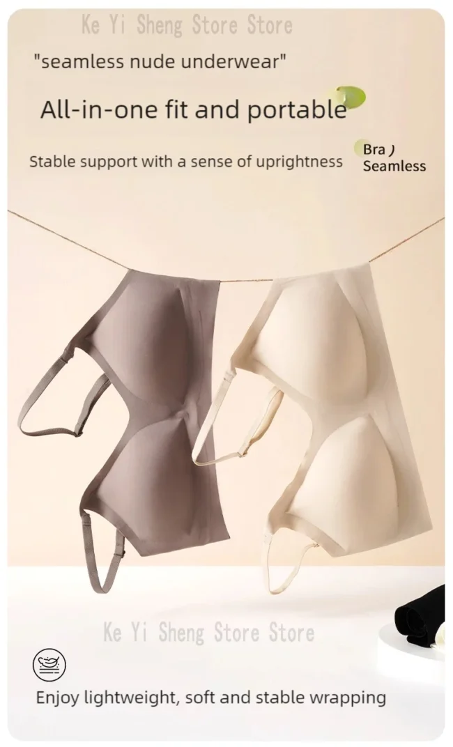 Women'S Bra, Seamless, Thin Semi-Fixed Cup, Beautiful Back Bra - Image 16