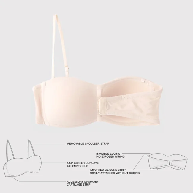 Women Invisible Bra Strapless Seamless - Image 15