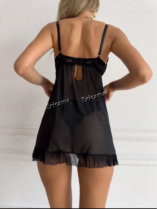 Underwear Set Lingerie Sleep Wear Nightdress - Image 4