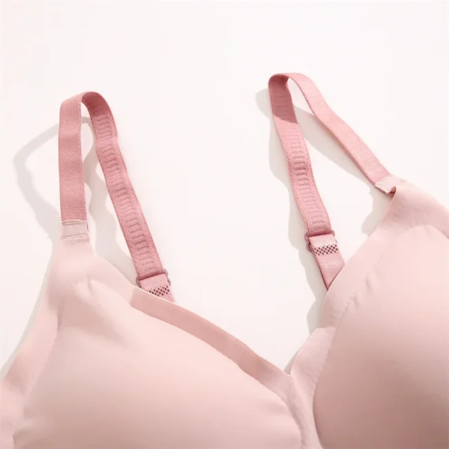 Push Up Bra For Women Love Heart Pattern Deep V Neck - Image 21