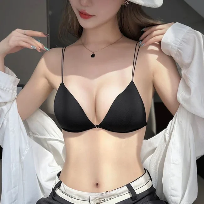Women'S Under Bra Without Underwire, Thin And Small Bra For Women