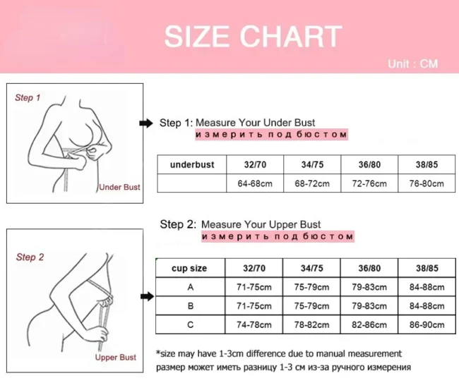 Bralette Push Up Bra For Women Vintage Floral Print Adjustable - Image 12