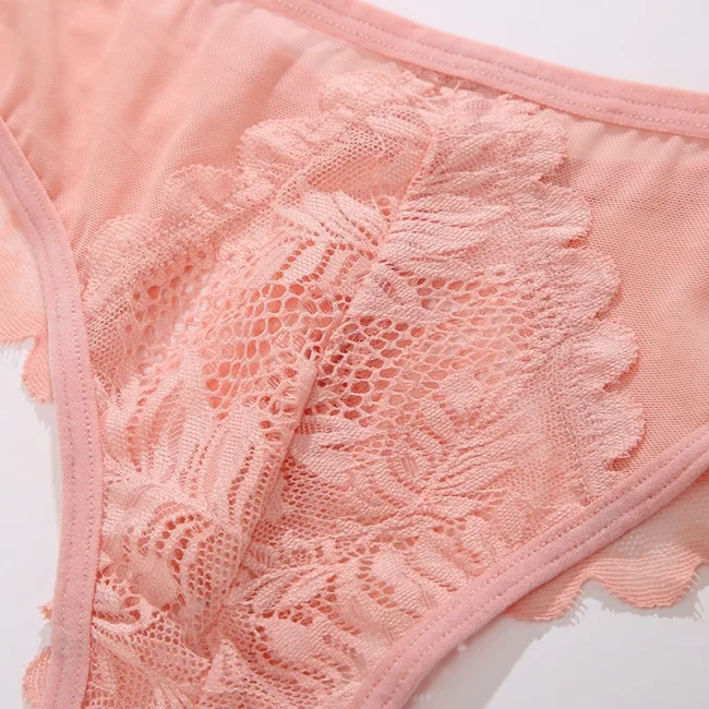 Lace Thong Underwear Low-Waist Panties Comfortable Lingerie - Image 40