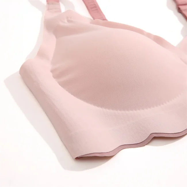 Push Up Bra For Women Love Heart Pattern Deep V Neck - Image 23
