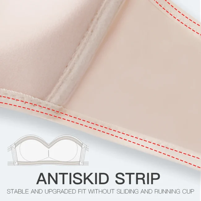 Women Invisible Bra Strapless Seamless - Image 17