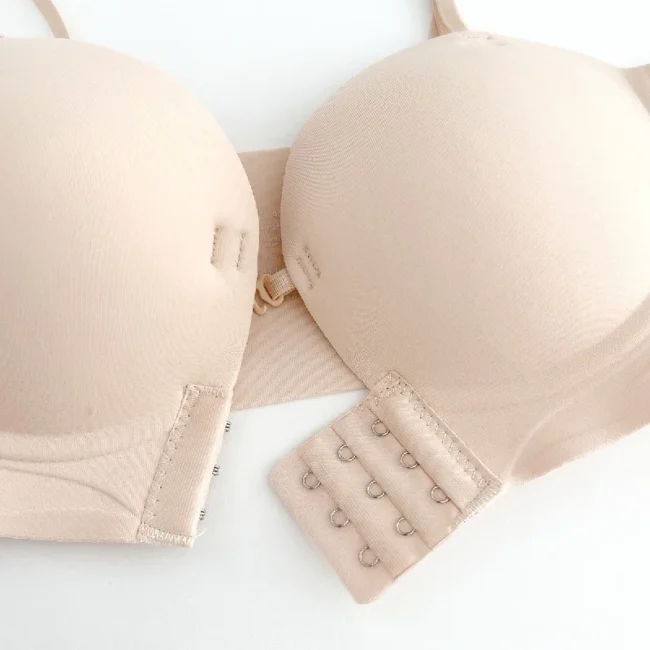 Front Closure Strapless Bra For Women Seamless Push Up Brassiere - Image 26