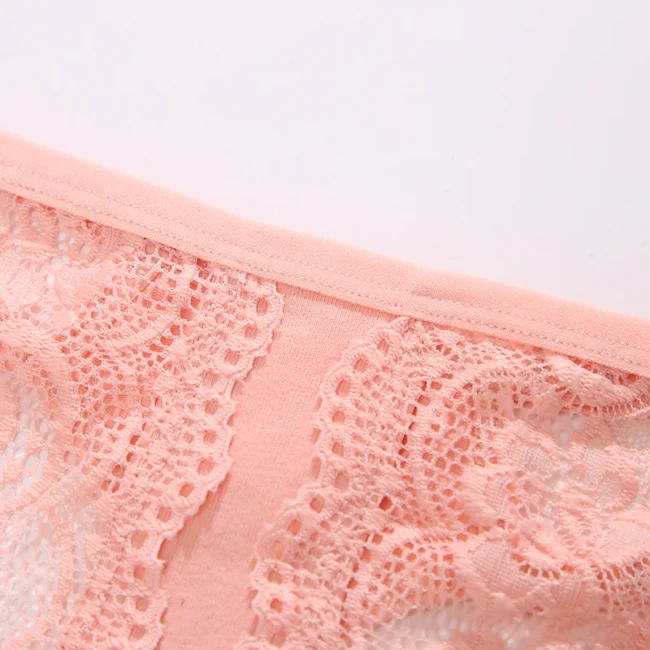 Lace Thong Underwear Low-Waist Panties Comfortable Lingerie - Image 36