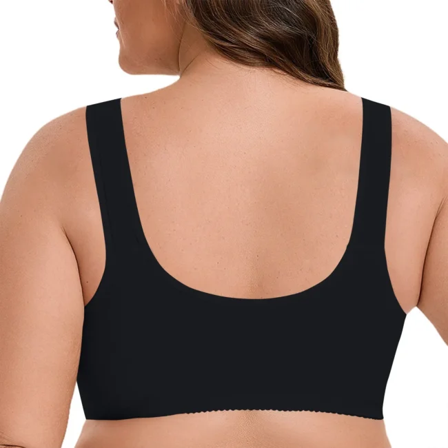 Women'S Bra Thin Cup Front Clasp Lace No Ring Vest Comfortable - Image 9