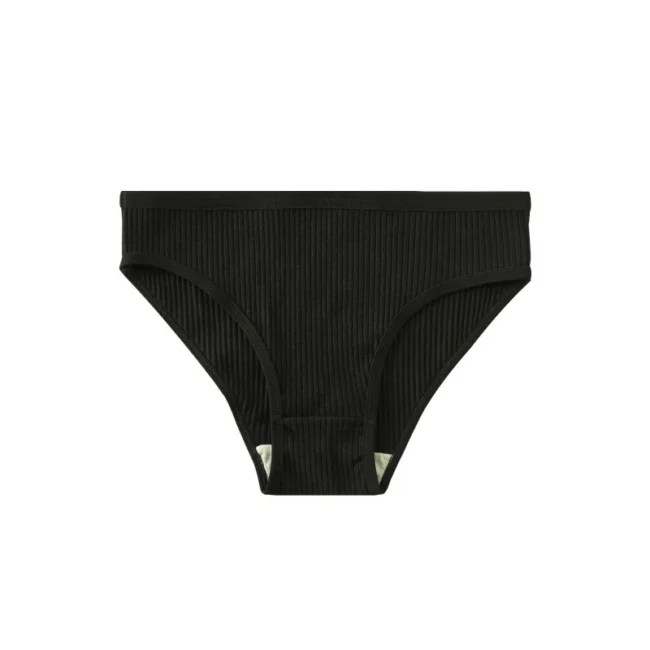 Women Underwear Briefs Breathable Cotton Panties Mid-Waist Hip Lifting - Image 6