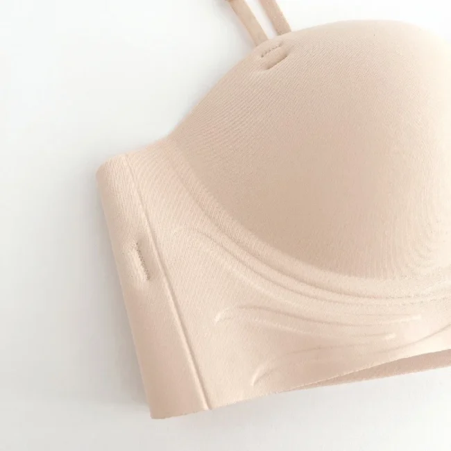 Front Closure Strapless Bra For Women Seamless Push Up Brassiere - Image 24