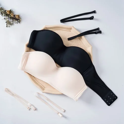 Women Invisible Bra Strapless Seamless