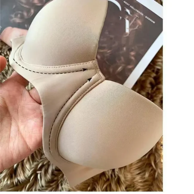 Seamless Bras For Women Push Up Bra 1/2 Cup Comfort Soft Invisible Non-Wire - Image 6