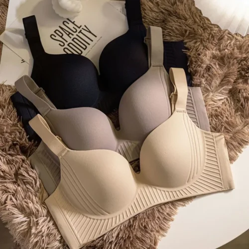 Bra Wire Free Intimate Lingerie Adjustable Push Up