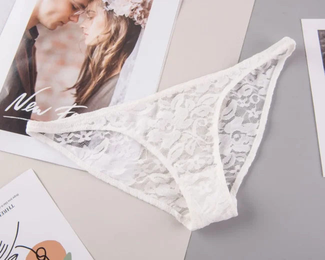 Women'S Underwear Lace Panties Comfortable Briefs Low Waist Seamless - Image 3