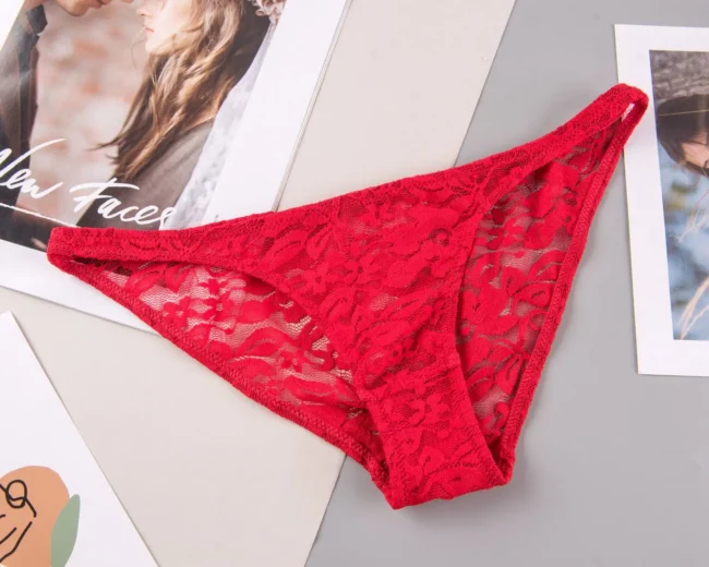 Women'S Underwear Lace Panties Comfortable Briefs Low Waist Seamless