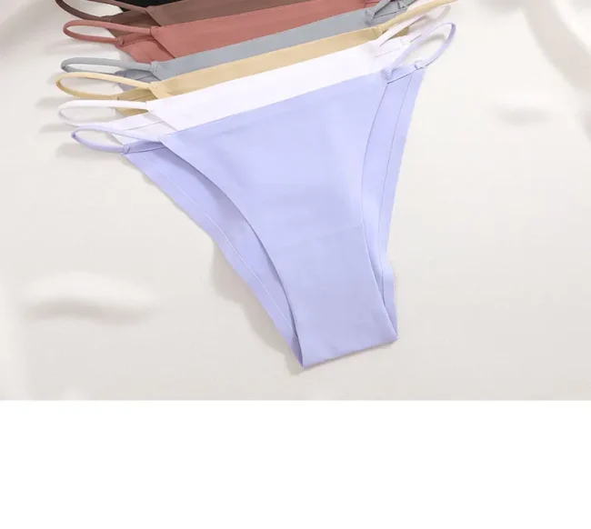 Women'S Underwear Breathable T-Back Elastic Seamless Low Waist Bikini Panty - Image 51