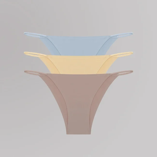 Women'S Underwear Breathable T-Back Elastic Seamless Low Waist Bikini Panty - Image 26