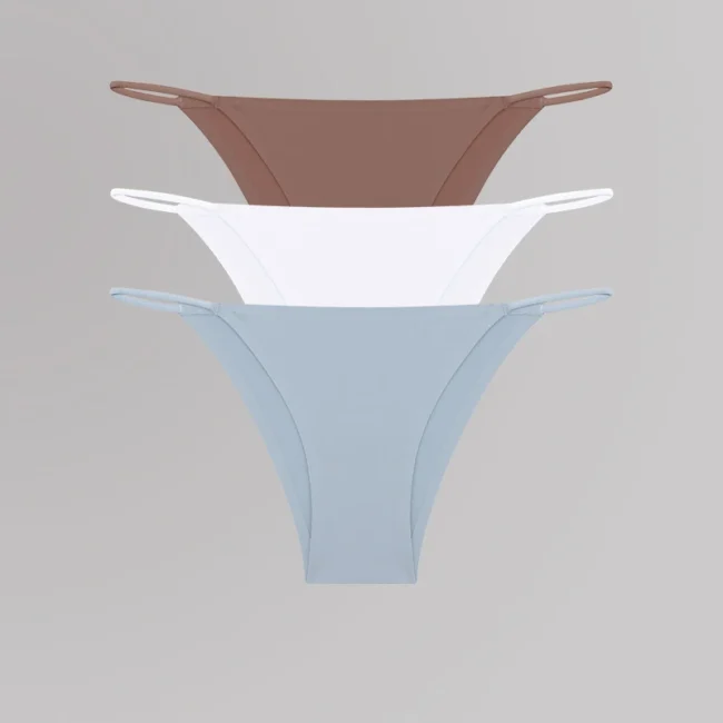 Women'S Underwear Breathable T-Back Elastic Seamless Low Waist Bikini Panty - Image 24