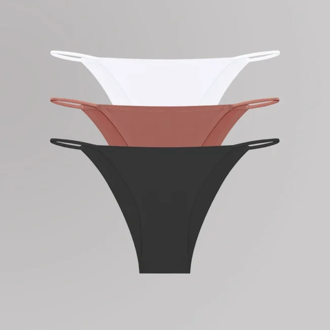Women'S Underwear Breathable T-Back Elastic Seamless Low Waist Bikini Panty - Image 19