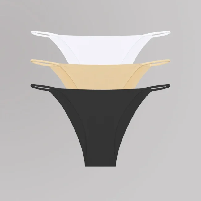 Women'S Underwear Breathable T-Back Elastic Seamless Low Waist Bikini Panty - Image 20