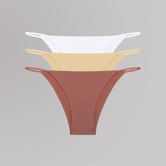 Women'S Underwear Breathable T-Back Elastic Seamless Low Waist Bikini Panty - Image 12