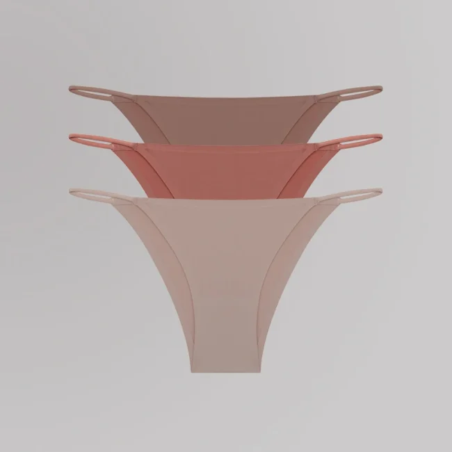 Women'S Underwear Breathable T-Back Elastic Seamless Low Waist Bikini Panty - Image 16