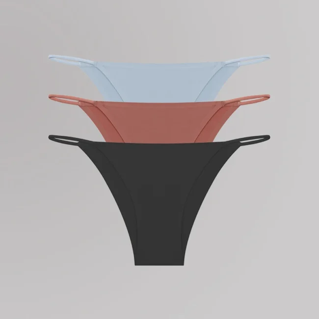 Women'S Underwear Breathable T-Back Elastic Seamless Low Waist Bikini Panty - Image 7