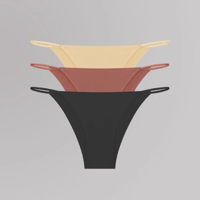 Women'S Underwear Breathable T-Back Elastic Seamless Low Waist Bikini Panty - Image 31