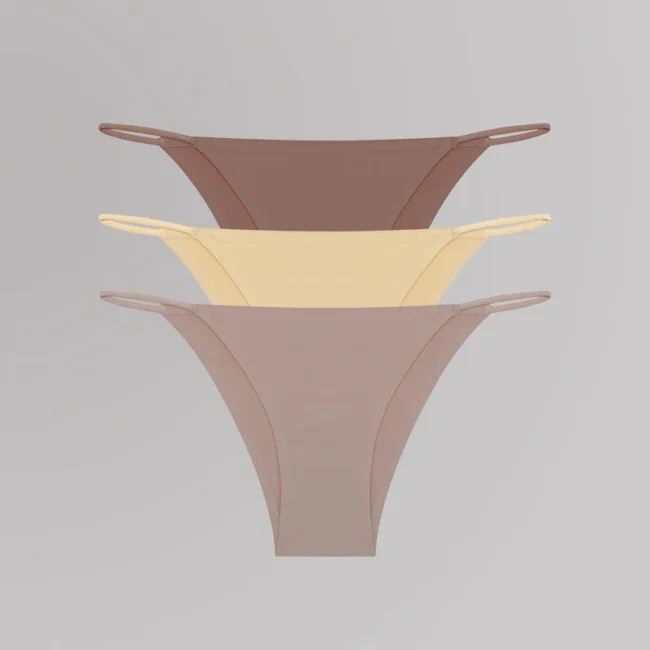 Women'S Underwear Breathable T-Back Elastic Seamless Low Waist Bikini Panty - Image 28